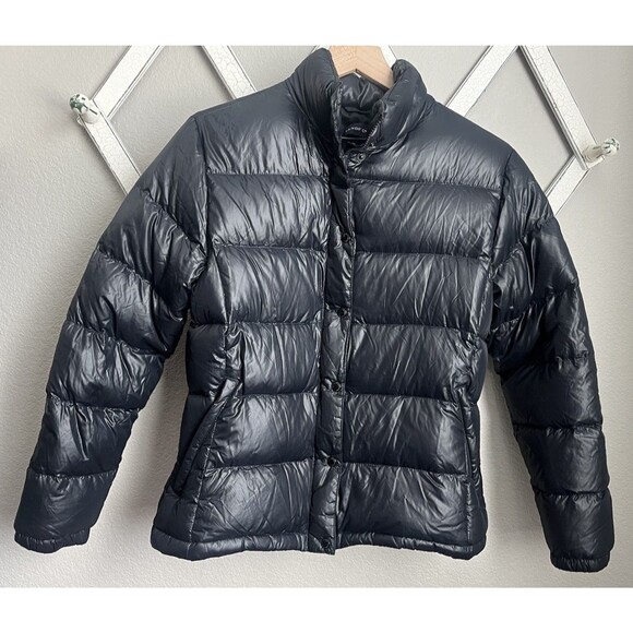 Lands' End Jackets & Blazers - Lands' End Women's M 10/12 Down Puffer Jacket - Black